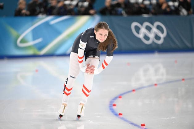ROSNER Jeannine (AUT) during Speed skating, Eisschnelllauf Olympic Winter games, Winterspiele,Spiele, Summer games Milano-Cortina 2026 in Milano, Italy, February 09 2026  Copyright: xFilippoxTomasi IPAxSportx xipa-agency.netx xx IPA_71188196 IPA_Agency_IPA71188196