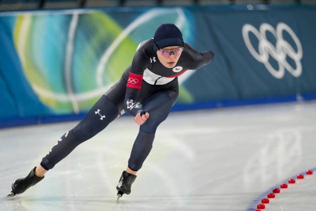2026-02-09 - Milano Cortina 2026 Winter Olympics 1000m Women MILAN, ITALY - FEBRUARY 9: Nikola Zdrahalova of Czechia during the 1000m Women on day 3 of the Milano Cortina 2026 Winter Olympics at the Milano Speed skating, Eisschnelllauf Arena on February 9, 2026 in Milan, Italy Milan Milano Speed Skating Arena Italy Content not available for redistribution in The Netherlands directly or indirectly through any third parties. Copyright: xAndrexWeeningx