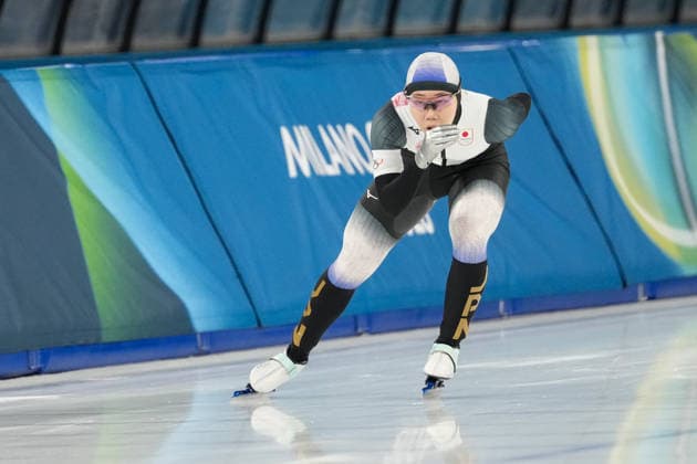 2026-02-09 - Milano Cortina 2026 Winter Olympics 1000m Women MILAN, ITALY - FEBRUARY 9: Yukino Yoshida of Japan during the 1000m Women on day 3 of the Milano Cortina 2026 Winter Olympics at the Milano Speed skating, Eisschnelllauf Arena on February 9, 2026 in Milan, Italy Milan Milano Speed Skating Arena Italy Content not available for redistribution in The Netherlands directly or indirectly through any third parties. Copyright: xAndrexWeeningx