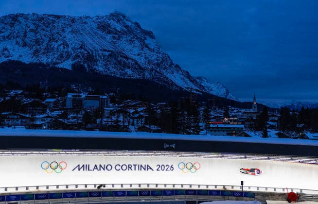 February 9, 2026, Cortina D ampezzo, Lombardy, Italy: Embyr-Lee Susko of Canada competes in the first run of the Womens Luge at the Cortina Sliding Centre for the Milano Cortina 2026 Winter Olympics. Cortina D ampezzo Italy - ZUMAsc5_ 20260209_oly_sc5_005 Copyright: xErichxSchlegelx
