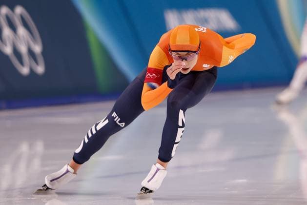 MILAN , 09-02-2026 , Milano Speed skating, Eisschnelllauf Stadium , Olympic Winter games, Winterspiele,Spiele, Summer games 2026 - Speed Skating 1000m ladies, Picture shows Femke Kok Olympic Winter Games 2026 - Speed Skating 1000m ladies  x201440747x Copyright: