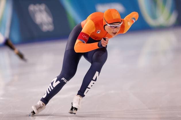MILAN , 09-02-2026 , Milano Speed skating, Eisschnelllauf Stadium , Olympic Winter games, Winterspiele,Spiele, Summer games 2026 - Speed Skating 1000m ladies, Picture shows Jutta Leerdam Olympic Winter Games 2026 - Speed Skating 1000m ladies  x201440876x Copyright: