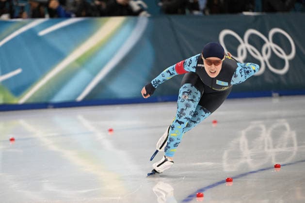 GIOCHI OLIMPICI - Olimpiadi Invernali Milano-Cortina 2026 - Speed skating, Eisschnelllauf SILAEVA Kristina (KAZ) during Speed Skating, Olympic Winter games, Winterspiele,Spiele, Summer games Milano-Cortina 2026 in Milano, Italy, February 09 2026 Cortina D Ampezzo Italy  Copyright: xIPAxSport ABACAx