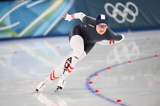 GIOCHI OLIMPICI - Olimpiadi Invernali Milano-Cortina 2026 - Speed skating, Eisschnelllauf HERZOG Vanessa (AUT) during Speed Skating, Olympic Winter games, Winterspiele,Spiele, Summer games Milano-Cortina 2026 in Milano, Italy, February 09 2026 Cortina D Ampezzo Italy  Copyright: xIPAxSport ABACAx