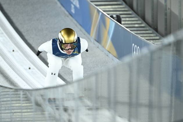 Anze Lanisek of Slovenia during the trial round of the men s Ski jumping, Skispringen, Ski, nordisch normal hill event at the Predazzo Skijump Stadium at the Milano Cortina Winter Olympics on February 9, 2026. - RONI REKOMAA Predazzo Italy sK3tbzVbc40  Copyright: xRonixRekomaax sK3tbzVbc40