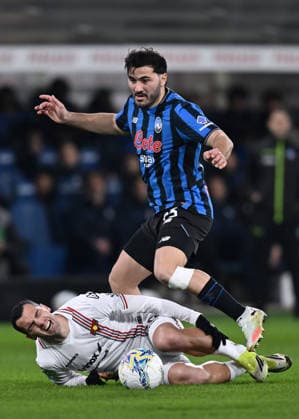 Db Bergamo 09 02 2026 - campionato di calcio serie A Atalanta-Cremonese foto Daniele Buffa Image nella foto: Sead Kolasinac-Federico Bonazzoli 