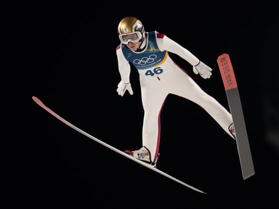 OLYMPICS - Winter Olympic Games, Olympische Spiele, Olympia, OS Milano Cortina 2026 VAL DI FIEMME,ITALY,09.FEB.26 - OLYMPICS, Ski jumping, Skispringen, Ski, nordisch - Winter Olympic Games Milano Cortina 2026, normal hill, men, individual. Image shows Daniel Tschofenig (AUT).  GEPAxpictures xOliverxLerch