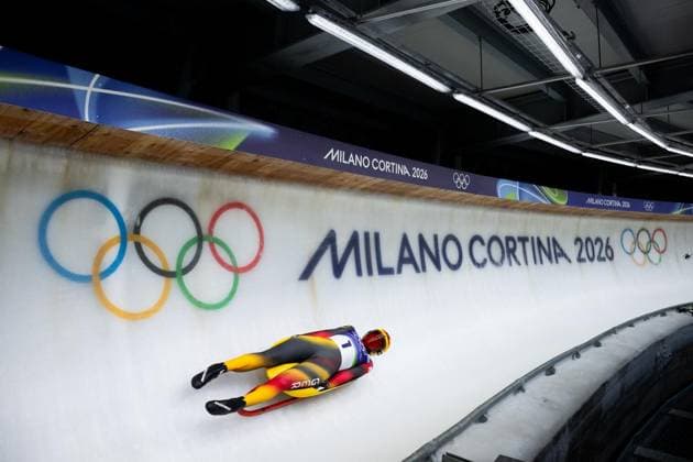 MILANO CORTINA 2026 - OLYMPISCHE WINTERSPIELE - CORTINA D™AMPEZZO - RODELN - FRAUEN EINZEL ** NUR FÜR REDAKTIONELLE ZWECKE ** EDITORIAL USE ONLY **<p>09 02 2026-Cortina d™Ampezzo: Olympische Winterspiele Milano Cortina 2026 Rodeln Cortina Sliding Centre Event: Frauen Einzel 1.-2. Lauf im Foto: Julia Taubitz 1 (Deutschland) ( Italien Venetien Cortina d™Ampezzo Copyright: SaschaxFromm *** MILANO CORTINA 2026 OLYMPIC WINTER GAMES CORTINA D™AMPEZZO LUNGING WOMEN SINGLE FOR EDITORIAL PURPOSES ONLY p 09 02 2026 Cortina d™Ampezzo Olympic Winter Games Milano Cortina 2026 Luge Cortina Sliding Centre Event Women Single 1 2 Run in photo Julia Taubitz 1 Germany Italy Veneto Cortina d™Ampezzo Copyright SaschaxFromm Copyright: SaschaxFromm doc84i55ceaisy1f56r8m3 ,EDITORIAL USE ONLY