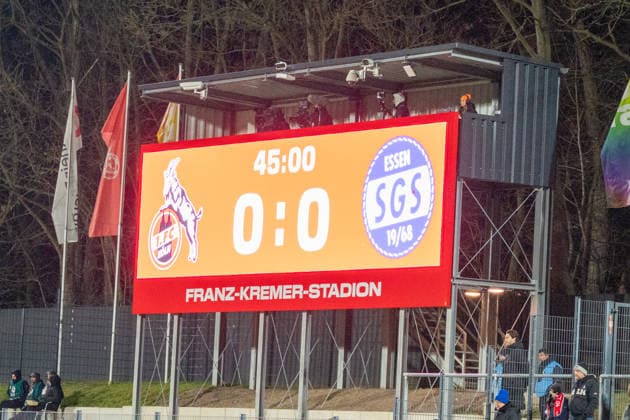 Germany Google Pixel Womens Bundesliga 2025 26 1 FC Köln vs SGS Essen, 17 Matchday 09 02 2026 Franz Kremer Stadium NRW Copyright: xOrhanxHabashx