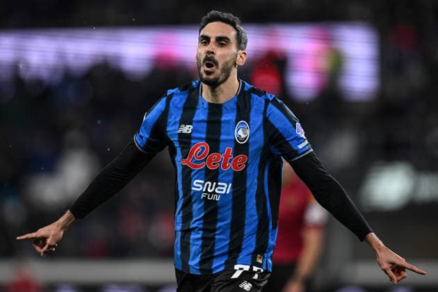Mg Bergamo 09 02 2026 - campionato di calcio serie A Atalanta-Cremonese foto Matteo Gribaudi Image nella foto: esultanza gol Davide Zappacosta 