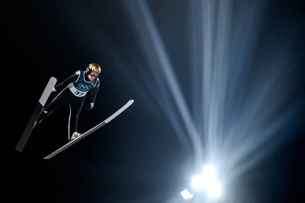 260209 Marius Lindvik of Norway competes in the first run in the men s normal hill individual Ski jumping, Skispringen, Ski, nordisch test run during day 3 of the 2026 Winter Olympics on February 9, 2026 in Predazzo. Photo: Maxim Thore BILDBYRAN kod MT MT0968 backhoppning ski jumping skihopping Olympic Games, Olympische Spiele, Olympia, OS olympics winter olympics os ol olympiska spel vinter-os olympiske leker milano cortina 2026 milan cortina 2026 milano cortina 2026 olympic games milano cortina 2026 winter olympic games milano cortina-os milano cortina-ol vinter-ol 3 bbeng norge norway *** 260209 Marius Lindvik of Norway competes in the first run in the men s normal hill individual ski jumping test run during day 3 of the 2026 Winter Olympics on February 9, 2026 in Predazzo Photo Maxim Thore BILDBYRAN kod MT MT0968 backhoppning ski jumping skihopping olympic games olympics winter olympics os ol olympiska spel vinter os olympiske leker milano cortina 2026 milan cortina 2026 milano cortina 2026 olympic games milano cortina 2026 winter olympic games milano cortina os milano cortina ol vinter ol 3 bbeng norge norway  Copyright: MAXIMxTHORE BB260209MT130