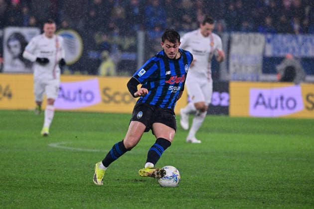 February 9, 2026, Bergamo, Lombardia: Atalanta s Lazar Samardzic during the Italian Serie A soccer match Atalanta BC vs US Cremonese at the New Balance Arena in Bergamo, Italy, 9 February 2026..ANSA MICHELE MARAVIGLIA. Soccer: Serie A; Atalanta-Cremonsese  - ZUMAa110 20260209_zaf_a110_038 Copyright: xMichelexMaravigliax