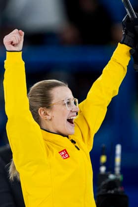 260209 Isabella Wrana of Sweden celebrates after winning a round robin mixed doubles curling semifinal match between Great Britain and Sweden during day 3 of the 2026 Winter Olympics on February 9, 2026 in Cortina. Photo: Jon Olav Nesvold BILDBYRAN COP 217 JE0114 curling Olympic Games, Olympische Spiele, Olympia, OS olympics winter olympics os ol olympiska spel vinter-os olympiske leker milano cortina 2026 milan cortina 2026 milano cortina 2026 olympic games milano cortina 2026 winter olympic games milano cortina-os milano cortina-ol vinter-ol 3 bbeng jubel *** 260209 Isabella Wrana of Sweden celebrates after winning a round robin mixed doubles curling semifinal match between Great Britain and Sweden during day 3 of the 2026 Winter Olympics on February 9, 2026 in Cortina Photo Jon Olav Nesvold BILDBYRAN COP 217 JE0114 curling olympic games olympics winter olympics os ol olympiska spel vinter os olympiske leker milano cortina 2026 milan cortina 2026 milano cortina 2026 olympic games milano cortina 2026 winter olympic games milano cortina os milano cortina ol vinter ol 3 bbeng jubel  Copyright: JONxOLAVxNESVOLD BB260209JE038