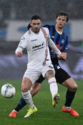 Db Bergamo 09 02 2026 - campionato di calcio serie A Atalanta-Cremonese foto Daniele Buffa Image nella foto: Antonio Sanabria-Giorgio Scalvini 