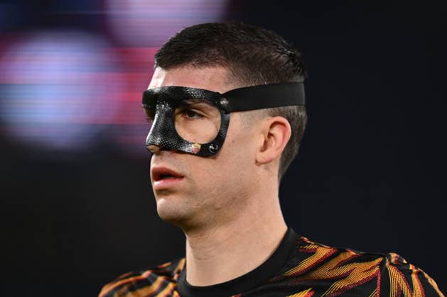 AS Roma v Cagliari Calcio - Serie A Gianluca Mancini of A.S. Roma participates in the 24th day of the Serie A Championship between A.S. Roma and Cagliari Calcio at the Olympic Stadium in Rome, Italy, on February 9, 2026. Rome Italy  Copyright: xDomenicoxCippitellix originalFilename:cippitelli-asromaca260209_npqMh.jpg