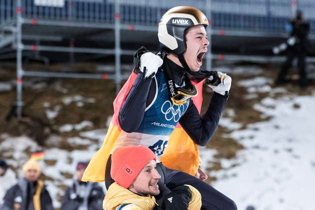 Winter Olympics in Milan Cortina 2026 Val di Fiemme 20260209. Philipp Raimund from Germany after the 2nd round in the men s individual normal hill in the Predazzo Ski jumping, Skispringen, Ski, nordisch Stadium during the Winter Olympics in Milano Cortina 2026. Photo: Terje Pedersen NTB Val di Fiemme Norway EDITORIAL USE ONLY. RESTRICTED USE FOR BETTING COMPANIES Ref:_SPOD9vaChO81cA.jpg *** Winter Olympics in Milan Cortina 2026 Val di Fiemme 20260209 Philipp Raimund from Germany after the 2nd round in the men s individual normal hill in the Predazzo Ski Jumping Stadium during the Winter Olympics in Milano Cortina 2026 Photo Terje Pedersen NTB Val di Fiemme Norway EDITORIAL USE ONLY RESTRICTED USE FOR BETTING COMPANIES  Copyright: xTerjexPedersenx xNTBx