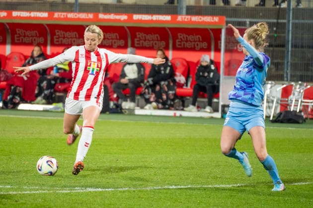 Germany Google Pixel Womens Bundesliga 2025 26 1 FC Köln vs SGS Essen, 17 Matchday 09 02 2026 Franz Kremer Stadion NRW Sandra Jessen 1 FC Köln, 6 Copyright: xOrhanxHabashx