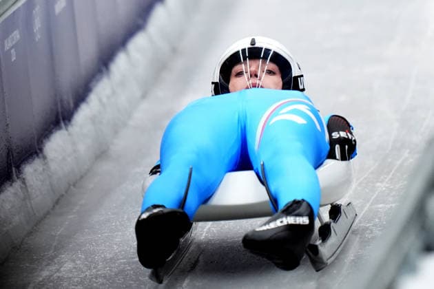 Italy™s HOFER Verena during Luge Women™s single run 1 at the Cortina Sliding Centre at the Milano Cortina 2026 Winter Olympics, in Cortina (Italy) February 9 , 2026 (Spada LaPresse)  Copyright: xSpada LaPressex