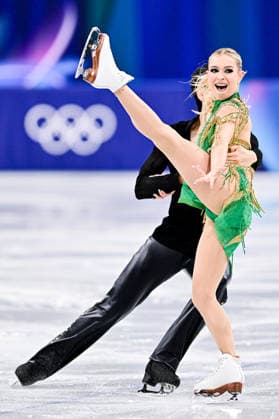 Holly HARRIS & Jason CHAN (AUS), during Ice Dance Rhythm Dance, at the Olympic Winter games, Winterspiele,Spiele, Summer games Milano Cortina 2026, at Milano Ice Skating Arena, on February 9, 2026 in Milan, Italy. Noxthirdxpartyxsales  aflo_319126403