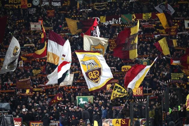 09.02.2026 Roma vs Cagliari (Serie A) Calcio; 24Â° Giornata& xD;Nella foto: Tifosi& xD;(Foto Gino Mancini)  Copyright: xGinoxMancini IPAxSportx xipa-agency.netx xx IPA_71195457 IPA_Agency_IPA71195457