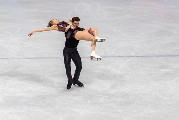 February 9, 2026, Milan, Lombardy, USA: JUULIA TURKKILA and MATTHIAS VERSLUIS of Finland perform during the Team Event - Ice Dance - Rhythm Dance competition at the Milano Ice Skating Arena for the Milano Cortina 2026 Winter Olympics in Milan, Italy. Olympics 2026: Milano Cortina: Team Event Ice Dance Rhythm Dance  - ZUMAa161 20260209_aaa_a161_001 Copyright: xWalterxG.xArcexSr.x