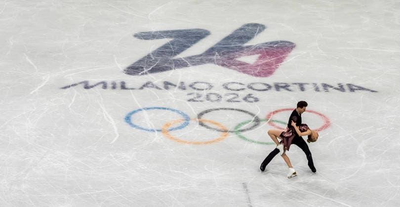 February 9, 2026, Milan, Lombardy, USA: JUULIA TURKKILA and MATTHIAS VERSLUIS of Finland perform during the Team Event - Ice Dance - Rhythm Dance competition at the Milano Ice Skating Arena for the Milano Cortina 2026 Winter Olympics in Milan, Italy. Milan USA - ZUMAa161 20260209_aaa_a161_014 Copyright: xWalterxG.xArcexSr.x