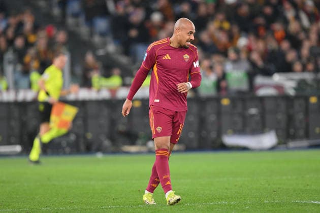 Donyell Malen of AS Roma during the match of 24th day of the Serie A Championship between A.S.Roma and Cagliari at the Olimpico Stadium on Feb 9, 2026 in Rome, Italy. during AS Roma vs Cagliari Calcio, Italian soccer Serie A match in Rome, Italy, February 09 2026  Copyright: xRobertoxRamaccia IPAxSportx xipa-agency.netx xx IPA_71196201 IPA_Agency_IPA71196201