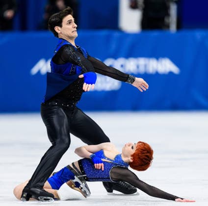260209 Geoffrey Brissaud and Evgeniia Lopareva of France compete in the Figure skating, Eiskunstlauf ice dance - rhythm dance program during day 3 of the 2026 Winter Olympics on February 9, 2026 in Milan. Photo: Emma Wallskog BILDBYRAN kod EW EW0625 konstakning figure skating kunstlop isdans Olympic Games, Olympische Spiele, Olympia, OS olympics winter olympics os ol olympiska spel vinter-os olympiske leker milano cortina 2026 milan cortina 2026 milano cortina 2026 olympic games milano cortina 2026 winter olympic games milano cortina-os milano cortina-ol vinter-ol 3 bbeng *** 260209 Geoffrey Brissaud and Evgeniia Lopareva of France compete in the figure skating ice dance rhythm dance program during day 3 of the 2026 Winter Olympics on February 9, 2026 in Milan Photo Emma Wallskog BILDBYRAN kod EW EW0625 konstakning figure skating kunstlop icedans olympic games olympics winter olympics os ol olympiska spel vinter os olympiske leker milano cortina 2026 milan cortina 2026 milano cortina 2026 olympic games milano cortina 2026 winter olympic games milano cortina os milano cortina ol vinter ol 3 bbeng  Copyright: EMMAxWALLSKOG BB260209EW089