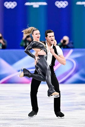 Marie-Jade LAURIAULT & Romain LE GAC (CAN), during Ice Dance Rhythm Dance, at the Olympic Winter games, Winterspiele,Spiele, Summer games Milano Cortina 2026, at Milano Ice Skating Arena, on February 9, 2026 in Milan, Italy. Noxthirdxpartyxsales  aflo_319131213