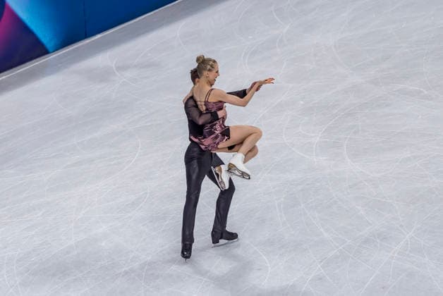 February 9, 2026, Milan, Lombardy, USA: JUULIA TURKKILA and MATTHIAS VERSLUIS of Finland perform during the Team Event - Ice Dance - Rhythm Dance competition at the Milano Ice Skating Arena for the Milano Cortina 2026 Winter Olympics in Milan, Italy. Olympics 2026: Milano Cortina: Team Event Ice Dance Rhythm Dance  - ZUMAa161 20260209_aaa_a161_033 Copyright: xWalterxG.xArcexSr.x