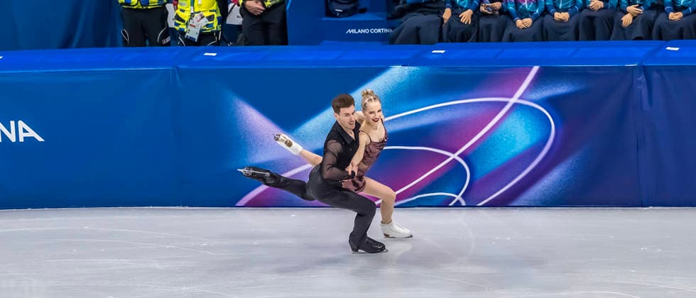 February 9, 2026, Milan, Lombardy, USA: JUULIA TURKKILA and MATTHIAS VERSLUIS of Finland perform during the Team Event - Ice Dance - Rhythm Dance competition at the Milano Ice Skating Arena for the Milano Cortina 2026 Winter Olympics in Milan, Italy. Milan USA - ZUMAa161 20260209_aaa_a161_024 Copyright: xWalterxG.xArcexSr.x