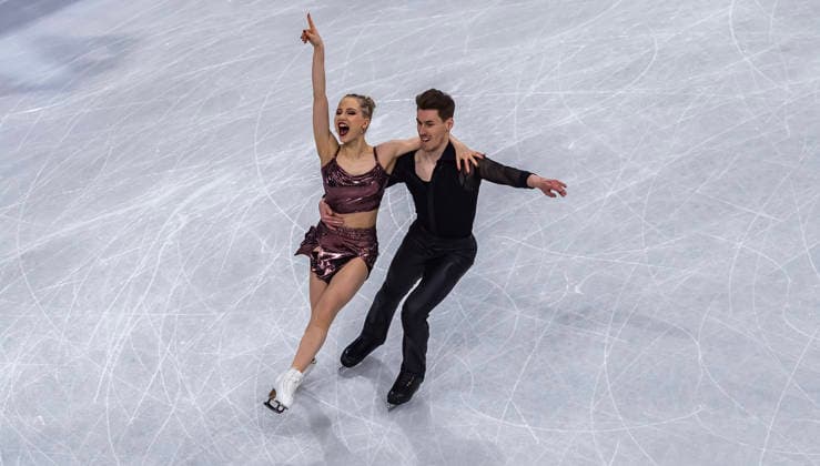 February 9, 2026, Milan, Lombardy, USA: JUULIA TURKKILA and MATTHIAS VERSLUIS of Finland perform during the Team Event - Ice Dance - Rhythm Dance competition at the Milano Ice Skating Arena for the Milano Cortina 2026 Winter Olympics in Milan, Italy. Milan USA - ZUMAa161 20260209_aaa_a161_044 Copyright: xWalterxG.xArcexSr.x