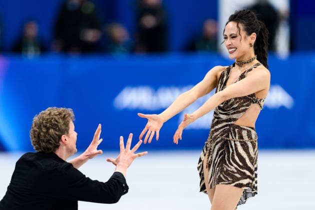 260209 Madison Chock and Evan Bates of USA compete in the Figure skating, Eiskunstlauf ice dance - rhythm dance program during day 3 of the 2026 Winter Olympics on February 9, 2026 in Milan. Photo: Emma Wallskog BILDBYRAN kod EW EW0625 konstakning figure skating kunstlop isdans Olympic Games, Olympische Spiele, Olympia, OS olympics winter olympics os ol olympiska spel vinter-os olympiske leker milano cortina 2026 milan cortina 2026 milano cortina 2026 olympic games milano cortina 2026 winter olympic games milano cortina-os milano cortina-ol vinter-ol 3 bbeng *** 260209 Madison Chock and Evan Bates of USA compete in the figure skating ice dance rhythm dance program during day 3 of the 2026 Winter Olympics on February 9, 2026 in Milan Photo Emma Wallskog BILDBYRAN kod EW EW0625 konstakning figure skating kunstlop icedans olympic games olympics winter olympics os ol olympiska spel vinter os olympiske leker milano cortina 2026 milan cortina 2026 milano cortina 2026 olympic games milano cortina 2026 winter olympic games milano cortina os milano cortina ol vinter ol 3 bbeng  Copyright: EMMAxWALLSKOG BB260209EW109