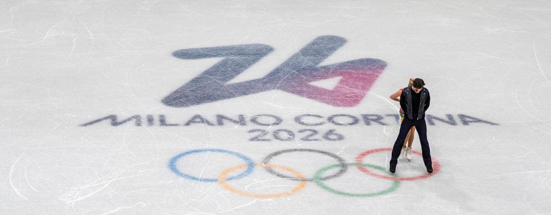 February 9, 2026, Milan, Lombardy, USA: PHEBE BEKKER and JAMES HERNANDEZ of Great Britain perform during the Team Event - Ice Dance - Rhythm Dance competition at the Milano Ice Skating Arena for the Milano Cortina 2026 Winter Olympics in Milan, Italy. Milan USA - ZUMAa161 20260209_aaa_a161_089 Copyright: xWalterxG.xArcexSr.x