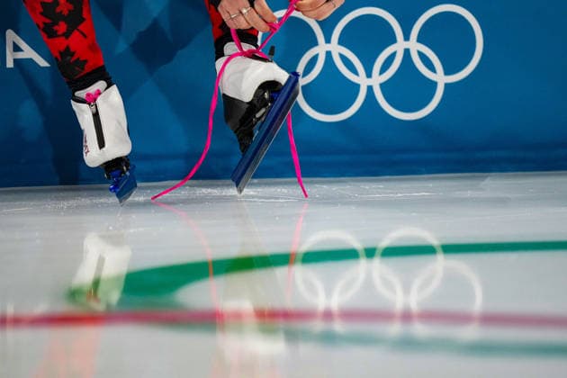 Vigl Maybritt from Italy during the 1000 mt women Speed skating, Eisschnelllauf at the Milano Cortina 2026 Winter Olympics, in Milan (Italy) February 9, 2026 (Photo Gian Mattia D Alberto LaPresse)  Copyright: xGianxMattiaxD Alberto LaPressex