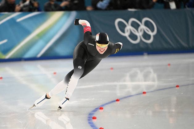 Winter Olympics - Women s 1000M Speed skating, Eisschnelllauf - Milan OSTLENDER Anna (GER) during Speed Skating, Olympic Winter games, Winterspiele,Spiele, Summer games Milano-Cortina 2026 in Milan, Italy on February 9, 2026. Photo by Filippo Tomasi IPA ABACAPRESS.COM Milan Italy  Copyright: xIPAxSport ABACAx