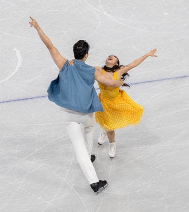 February 9, 2026, Milan, Lombardy, USA: SHIYUE WANG and LIU XINYU of China perform during the Team Event - Ice Dance - Rhythm Dance competition at the Milano Ice Skating Arena for the Milano Cortina 2026 Winter Olympics in Milan, Italy. Milan USA - ZUMAa161 20260209_aaa_a161_105 Copyright: xWalterxG.xArcexSr.x