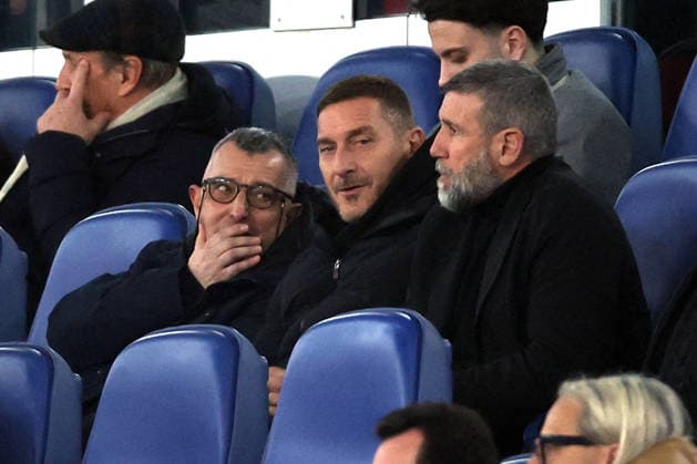 CALCIO - Serie A - AS Roma vs Cagliari Calcio Rome, Italy - February 9, 2026:Francesco Totti on the stand attends the Serie A Enilive 2025-2026 football match between AS Roma vs Cagliari Calcio at Olympic Stadium. Rome Italy  Copyright: xIPAxSport ABACAx