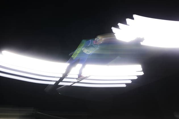 General view, FEBRUARY 9, 2026 - Ski jumping, Skispringen, Ski, nordisch : Men s Individual Normal Hill during the Milano Cortina 2026 Olympic Winter games, Winterspiele,Spiele, Summer games at Predazzo Ski Jumping Stadium in Predazzo, Italy. Noxthirdxpartyxsales  aflo_319155312