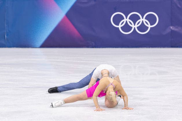 Winter Olympics - Figure skating, Eiskunstlauf Team Event Ice Dance-Rhythm Dance - Milan AJ Natalie Taschlerova and Filip Taschler of Team Czechia compete in the figure skating team event ice dance-rhythm dance during the Milano Cortina 2026 Winter Olympic Games, Olympische Spiele, Olympia, OS at Milano Ice Skating Arena in Milan on February 9, 2026. Photo by Alexis Jumeau ABACAPRESS.COM Milan  Copyright: xJumeauxAlexis ABACAx