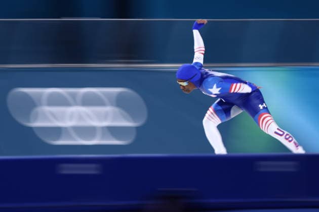 Erin Jackson (USA), FEBRUARY 9, 2026 - Speed skating, Eisschnelllauf : Women s 1000m during the Milano Cortina 2026 Olympic Winter games, Winterspiele,Spiele, Summer games at Milano Speed Skating Stadium in Milan, Italy. Noxthirdxpartyxsales  aflo_319167032