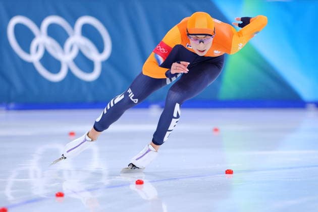 Femke Kok (NED), FEBRUARY 9, 2026 - Speed skating, Eisschnelllauf : Women s 1000m during the Milano Cortina 2026 Olympic Winter games, Winterspiele,Spiele, Summer games at Milano Speed Skating Stadium in Milan, Italy. Noxthirdxpartyxsales  aflo_319167049