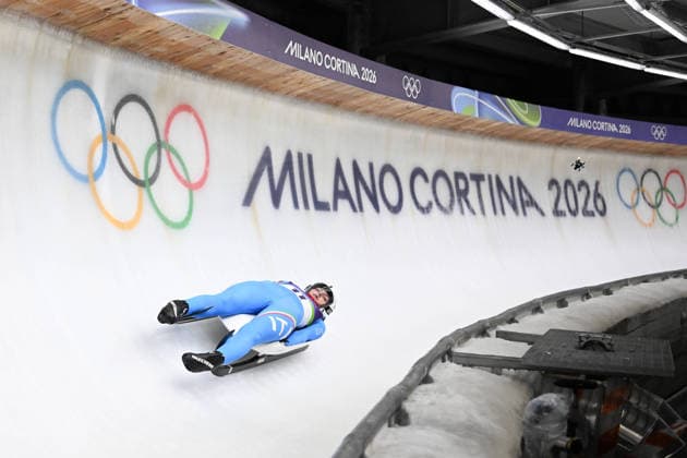 260209 -- CORTINA D AMPEZZO, Feb. 9, 2026 -- Verena Hofer of Italy competes during the luge women s singles run 2 at the Milan-Cortina 2026 Olympic Winter games, Winterspiele,Spiele, Summer games in Cortina, Italy, Feb. 9, 2026. MICO2026ITALY-CORTINA D AMPEZZO-OLYMPIC WINTER GAMES-LUGE-WOMEN S SINGLES LianxYi  (MICO2026)ITALY-CORTINA D AMPEZZO-OLYMPIC WINTER GAMES-LUGE-WOMEN S SINGLES IMAGO LianxYi  imago images 0847200579