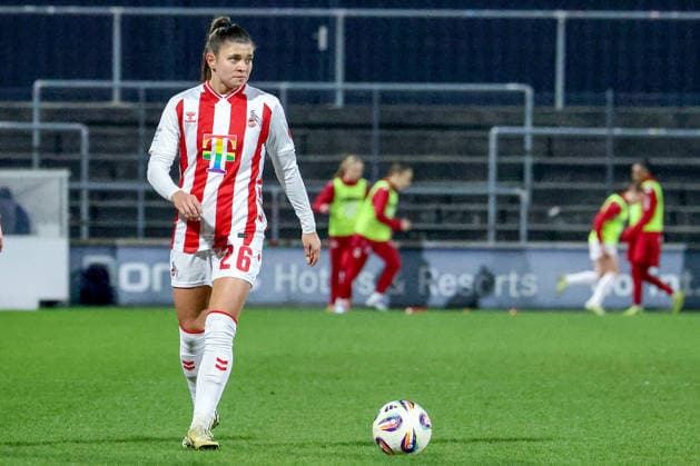 09 02 2026, xsscx, Frauen Fussball, 1 FC Koeln SGS Essen, 1 Fussball Bundesliga, 17 Spieltag, Franz Kremer Stadion, Saison 2025 2026 Martyna Wiankowska 1 FC Koeln 26 DFB regulations prohibit any use of photographs as image sequences and or quasi video Photo xSandraxScherningxPressefotoKochx Nordrhein Westfalen Germany