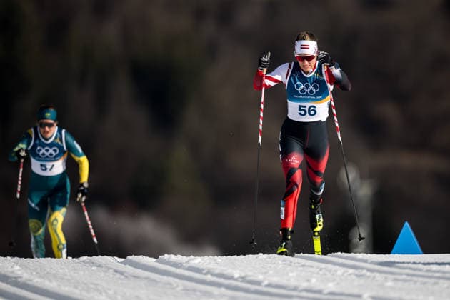 260210 Kitija Auzina of Latvia competes in the women s classic technique cross-country skiing sprint prologue during day 4 of the 2026 Winter Olympics on February 10, 2026 in Val di Fiemme. Photo: Maxim Thore BILDBYRAN kod MT MT0969 skidor cross-country skiing langrenn Olympic Games, Olympische Spiele, Olympia, OS olympics winter olympics os ol olympiska spel vinter-os olympiske leker milano cortina 2026 milan cortina 2026 milano cortina 2026 olympic games milano cortina 2026 winter olympic games milano cortina-os milano cortina-ol vinter-ol 4 bbeng sprint lettland *** 260210 Kitija Auzina of Latvia competes in the women s classic technique cross country skiing sprint prologue during day 4 of the 2026 Winter Olympics on February 10, 2026 in Val di Fiemme Photo Maxim Thore BILDBYRAN kod MT MT0969 skidor cross country skiing langrenn olympic games olympics winter olympics os ol olympiska spel vinter os olympiske leker milano cortina 2026 milan cortina 2026 milano cortina 2026 olympic games milano cortina 2026 winter olympic games milano cortina os milano cortina ol vinter ol 4 bbeng sprint lettland  Copyright: MAXIMxTHORE BB260210MT029
