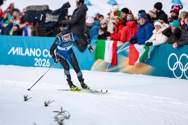 OLYMPICS - Winter Olympic Games, Olympische Spiele, Olympia, OS Milano Cortina 2026 TESERO,ITALY,10.FEB.26 - OLYMPICS, NORDIC SKIING, CROSS COUNTRY SKIING - Winter Olympic Games Milano Cortina 2026, sprint classic, men and women, qualification. Image shows Mariel Merlii Pulles (EST).  GEPAxpictures xMatthiasxTrinkl