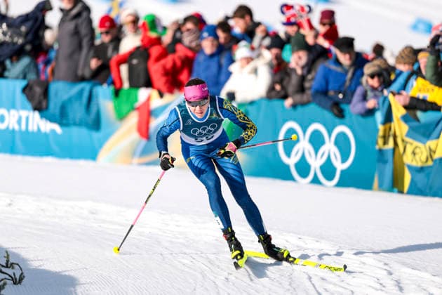 OLYMPICS - Winter Olympic Games, Olympische Spiele, Olympia, OS Milano Cortina 2026 TESERO,ITALY,10.FEB.26 - OLYMPICS, NORDIC SKIING, CROSS COUNTRY SKIING - Winter Olympic Games Milano Cortina 2026, sprint classic, men and women, qualification. Image shows Darya Ryazhko (KAZ).  GEPAxpictures xMatthiasxTrinkl