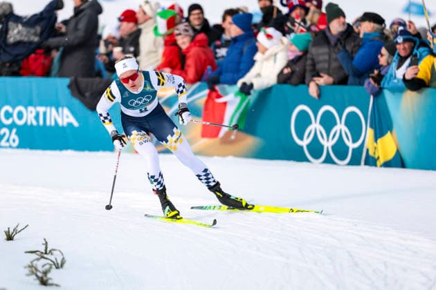OLYMPICS - Winter Olympic Games, Olympische Spiele, Olympia, OS Milano Cortina 2026 TESERO,ITALY,10.FEB.26 - OLYMPICS, NORDIC SKIING, CROSS COUNTRY SKIING - Winter Olympic Games Milano Cortina 2026, sprint classic, men and women, qualification. Image shows Linn Svahn (SWE).  GEPAxpictures xMatthiasxTrinkl