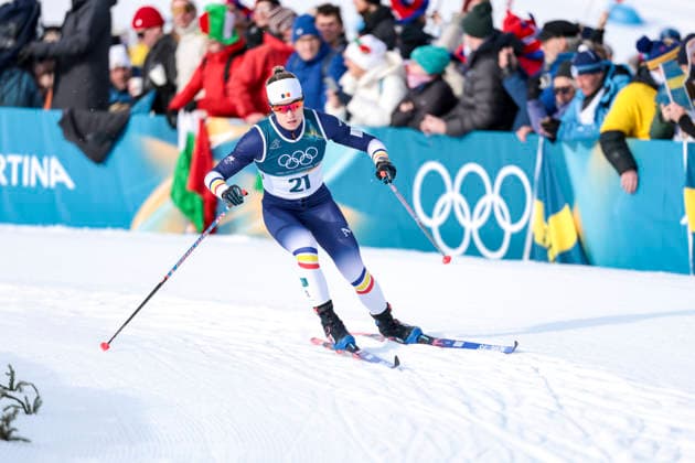 OLYMPICS - Winter Olympic Games, Olympische Spiele, Olympia, OS Milano Cortina 2026 TESERO,ITALY,10.FEB.26 - OLYMPICS, NORDIC SKIING, CROSS COUNTRY SKIING - Winter Olympic Games Milano Cortina 2026, sprint classic, men and women, qualification. Image shows Gina del Rio Roca (AND).  GEPAxpictures xMatthiasxTrinkl