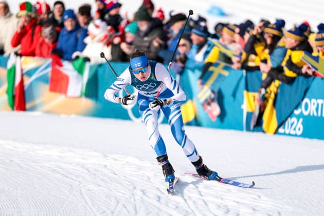 OLYMPICS - Winter Olympic Games, Olympische Spiele, Olympia, OS Milano Cortina 2026 TESERO,ITALY,10.FEB.26 - OLYMPICS, NORDIC SKIING, CROSS COUNTRY SKIING - Winter Olympic Games Milano Cortina 2026, sprint classic, men and women, qualification. Image shows Johanna Matintalo (FIN).  GEPAxpictures xMatthiasxTrinkl